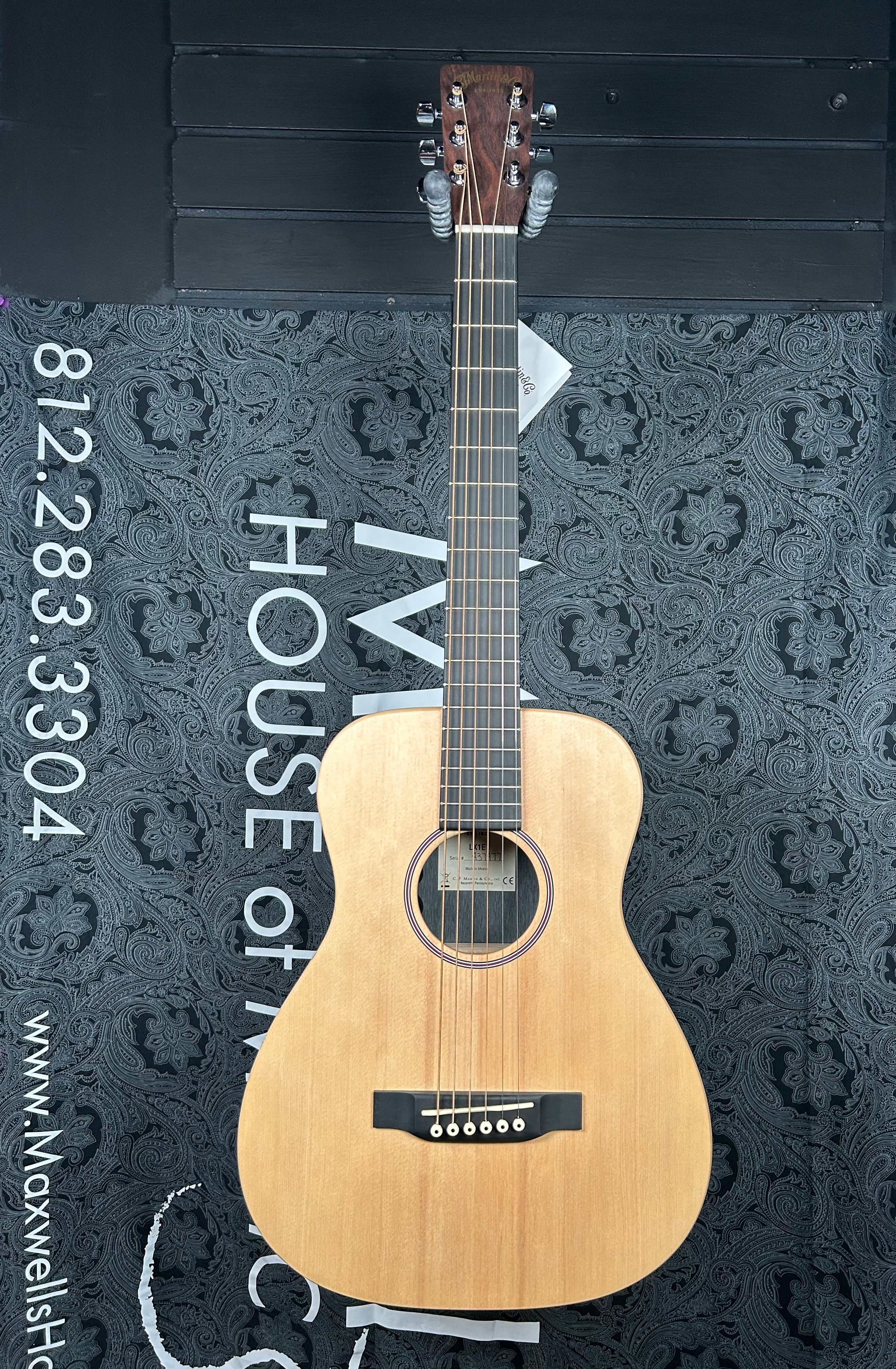 Martin LX1E Little Martin Acoustic-electric Guitar - Natural