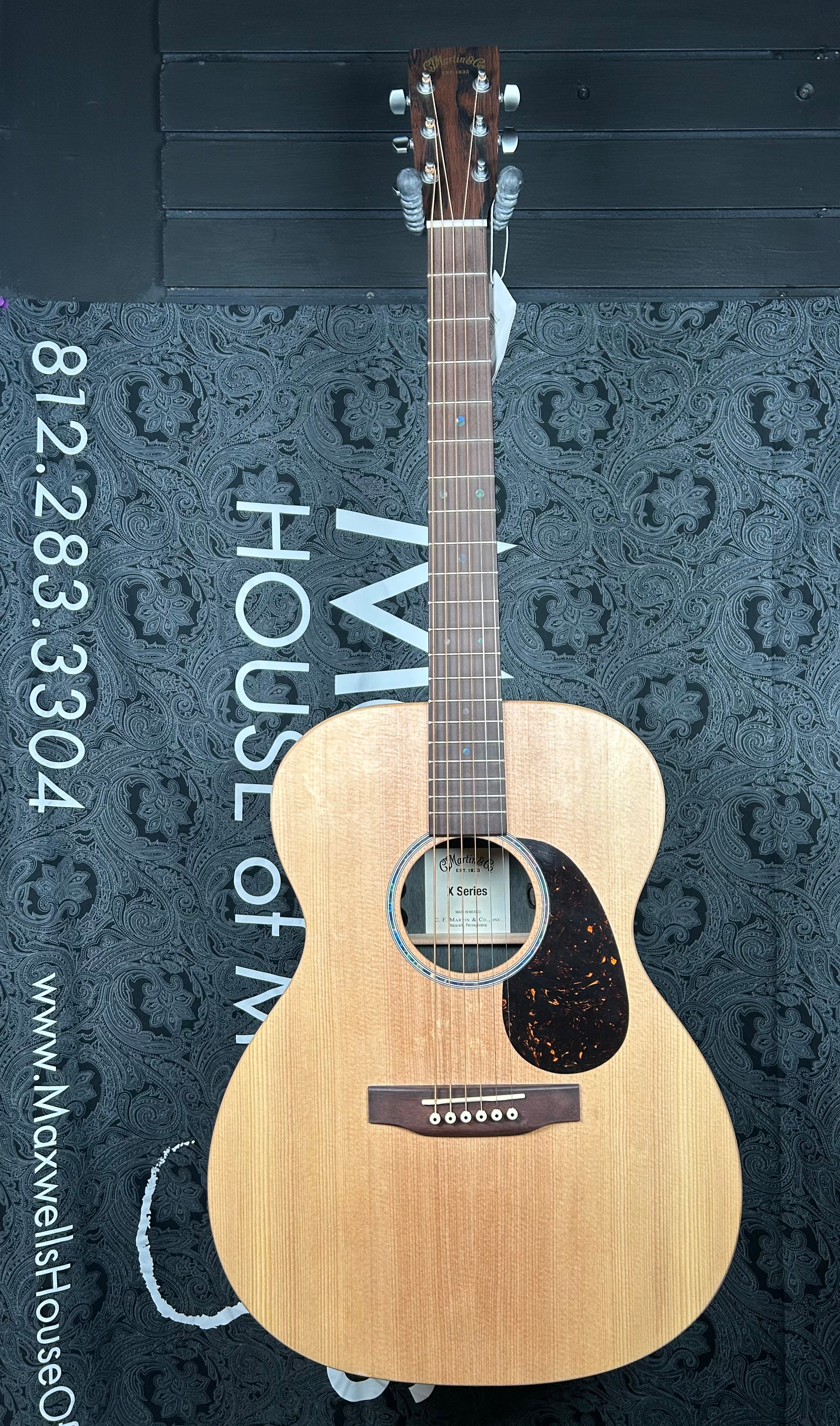 Martin 000-X2E Brazilian Acoustic-Electric Guitar - Natural