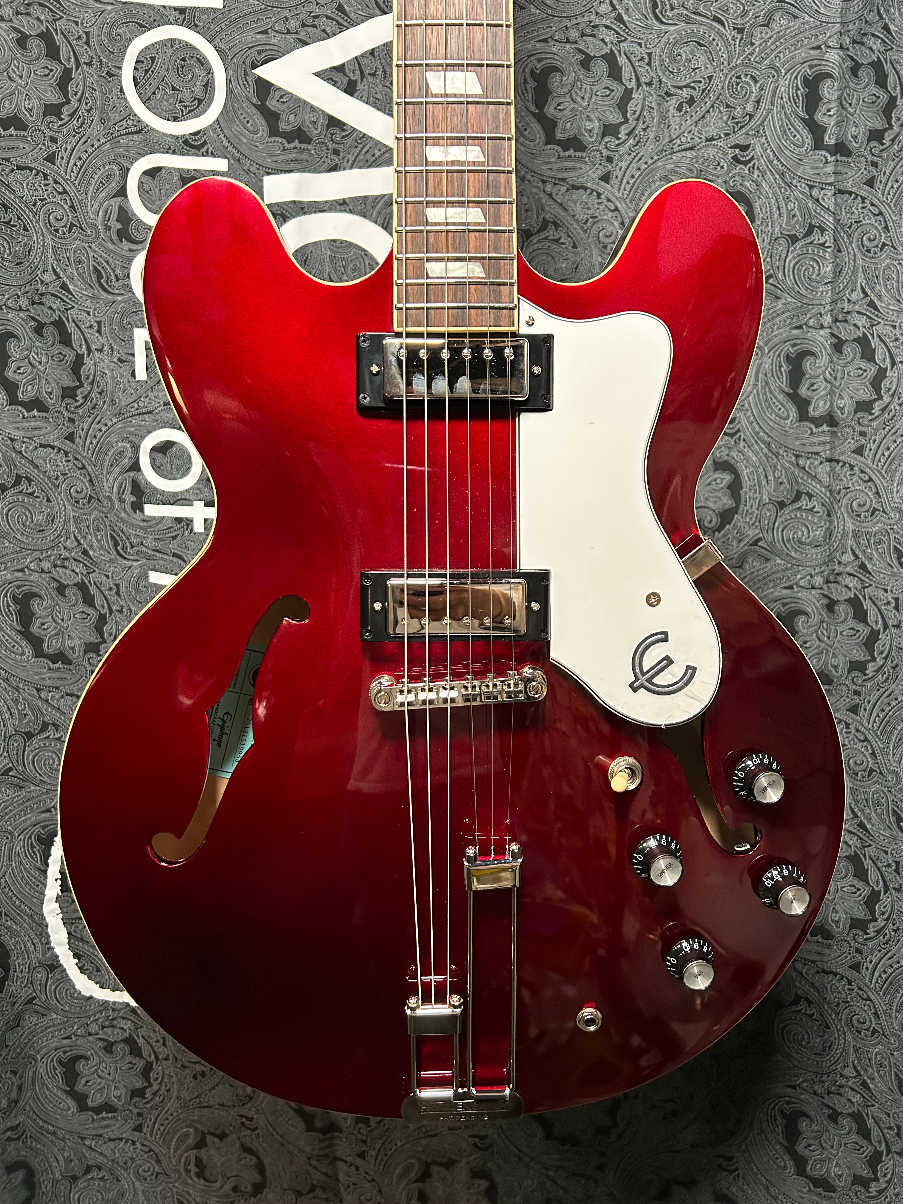 Epiphone Riviera Semi-hollowbody - Sparkling Burgundy