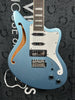D'Angelico Premier Bedford Electric Guitar- Sky Blue (Pre-Owned)