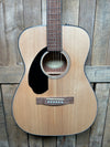Fender CC-60S Lefty Acoustic Guitar-Natural