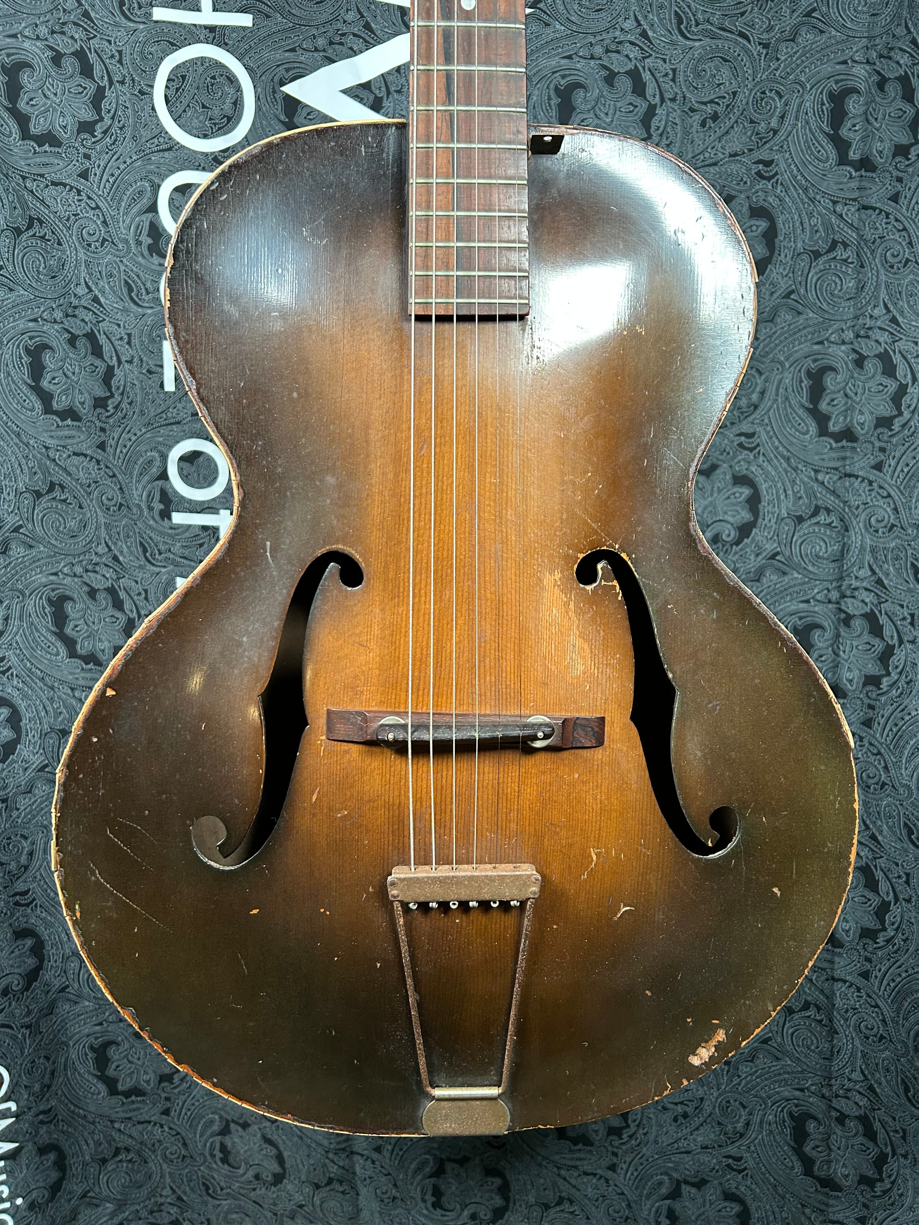 Epiphone Zenith Archtop Acoustic Guitar- Tocacco Sunburst