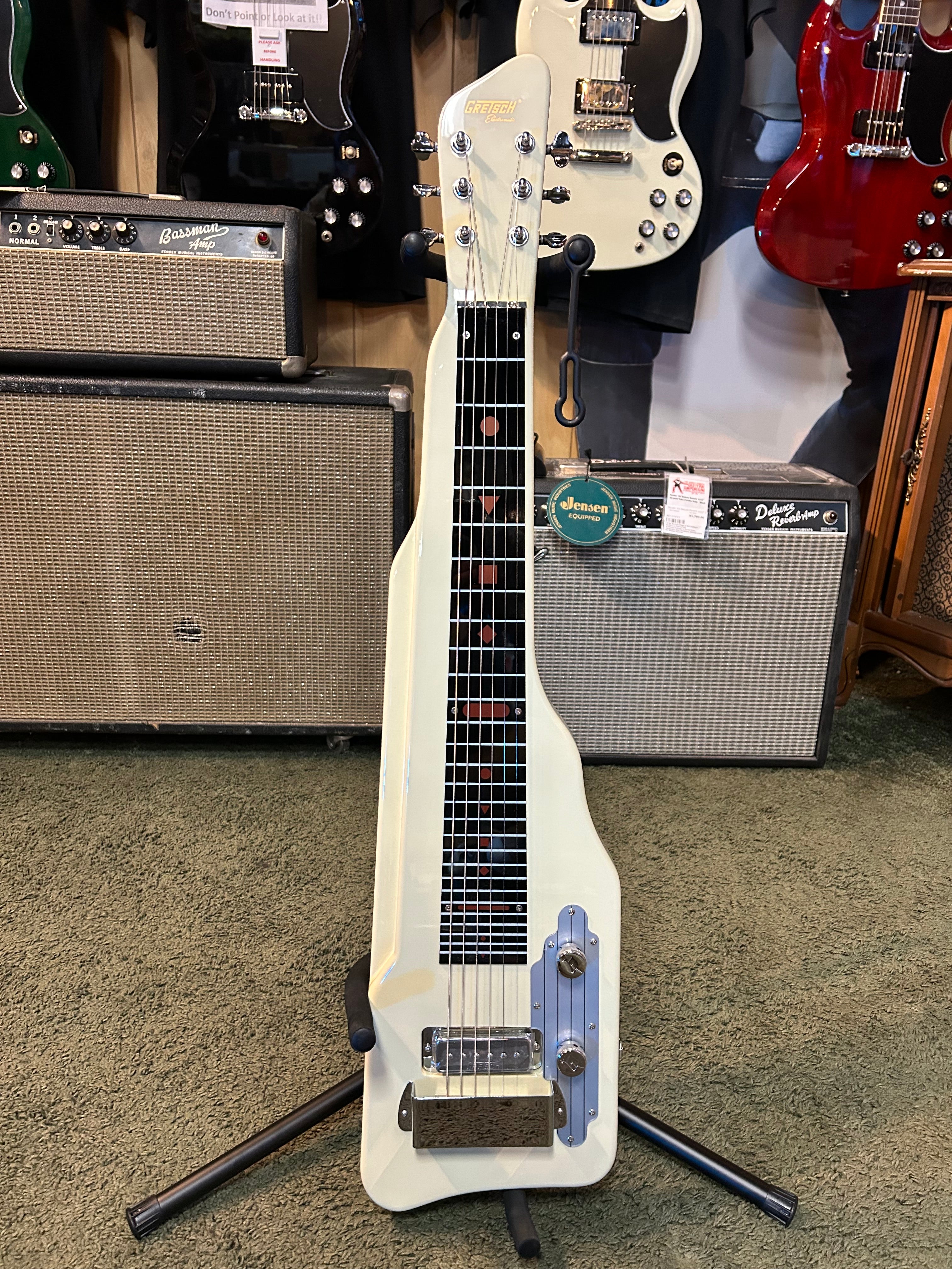 Gretsch G5700 Electromatic Lap Steel Guitar - Vintage White