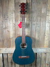 Fender FA-15 3/4 Scale Steel Acoustic Guitar - Blue