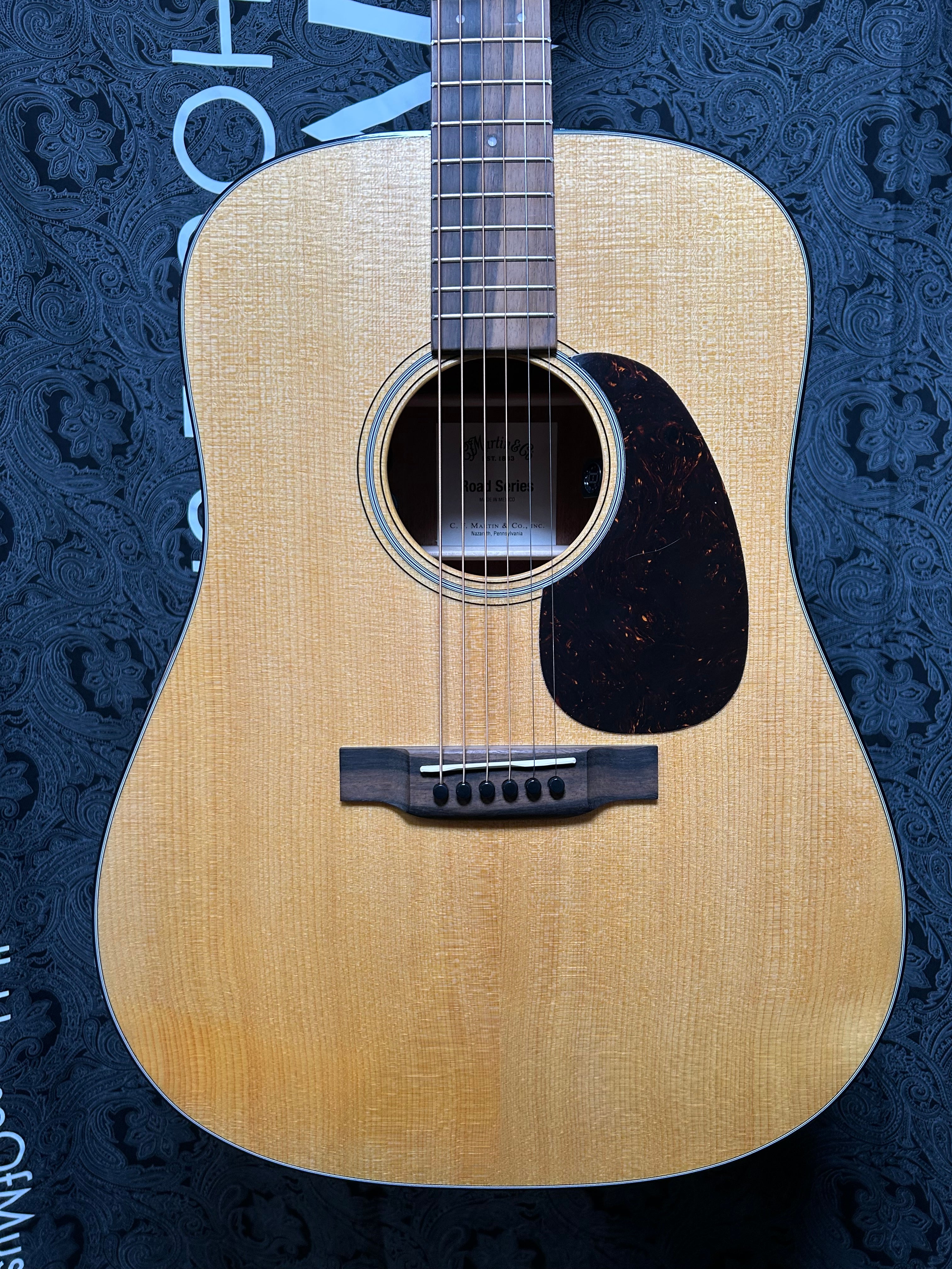 Martin Road Series D-12E Retro Acoustic-electric Guitar - Natural Aging Toner