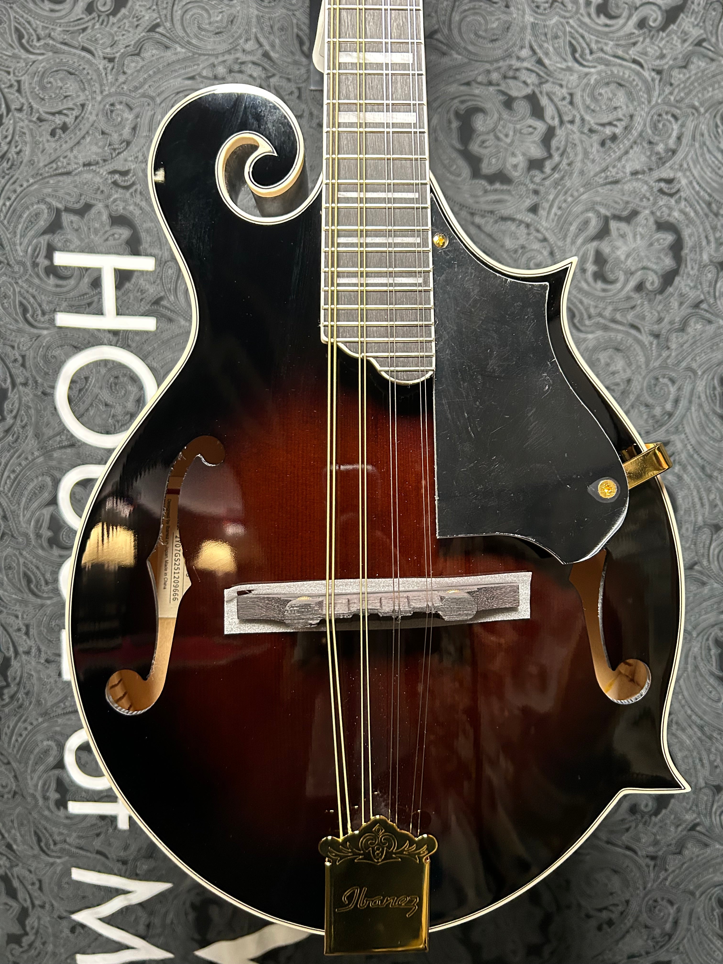Ibanez M522S Mandolin - Dark Violin Sunburst Gloss