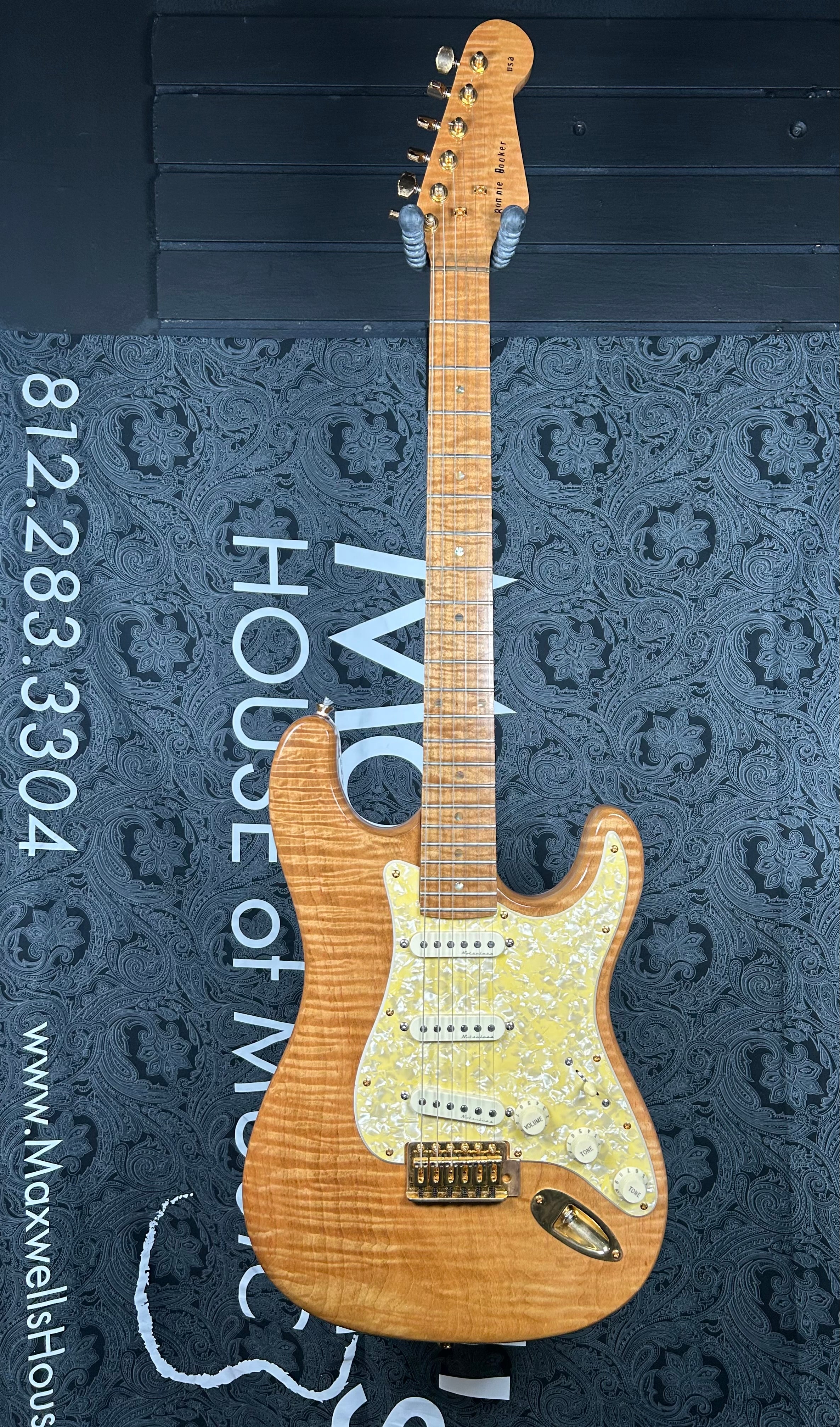 Ronnie Booker Custom-Made Strat Style Guitar #1 (Pre-Owned)
