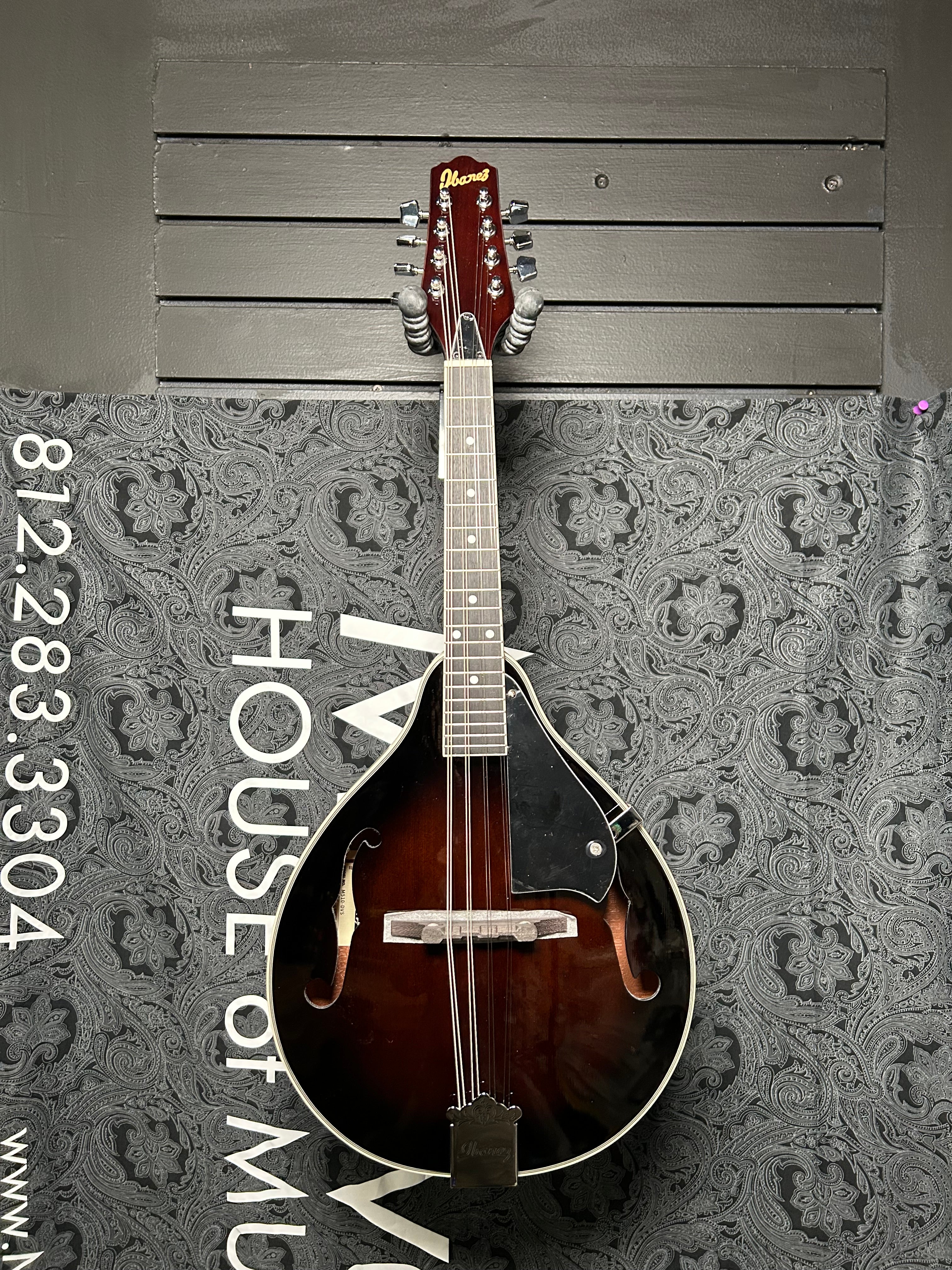 Ibanez M510 Mandolin - Dark Violin Sunburst High Gloss