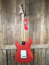 Fender Player Stratocaster Electric Guitar - Fiesta Red with Maple Fingerboard and Matching Headstock