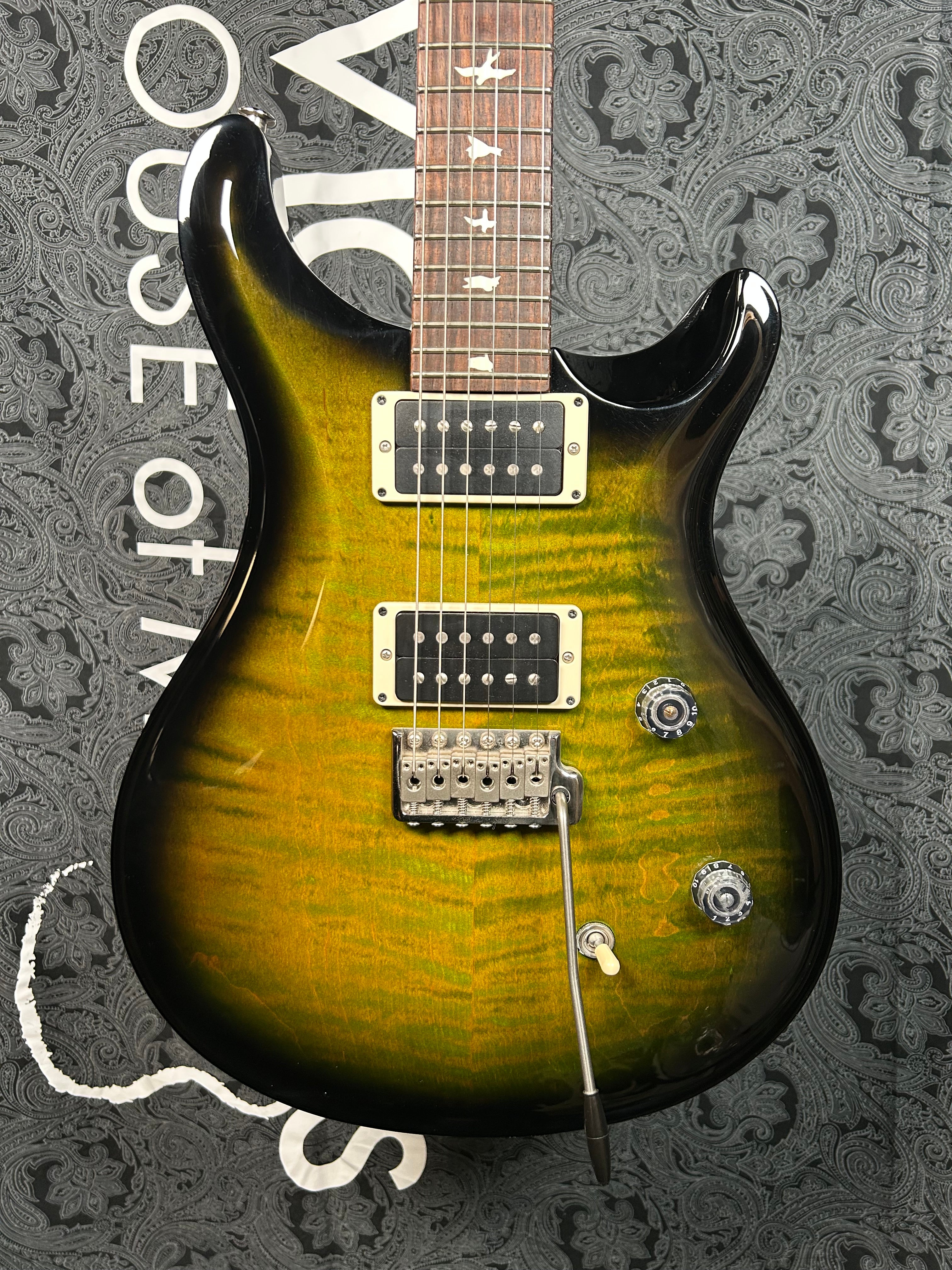 Paul Reed Smith PRS CE24 Electric Guitar- Green Burst w/Black Wrap