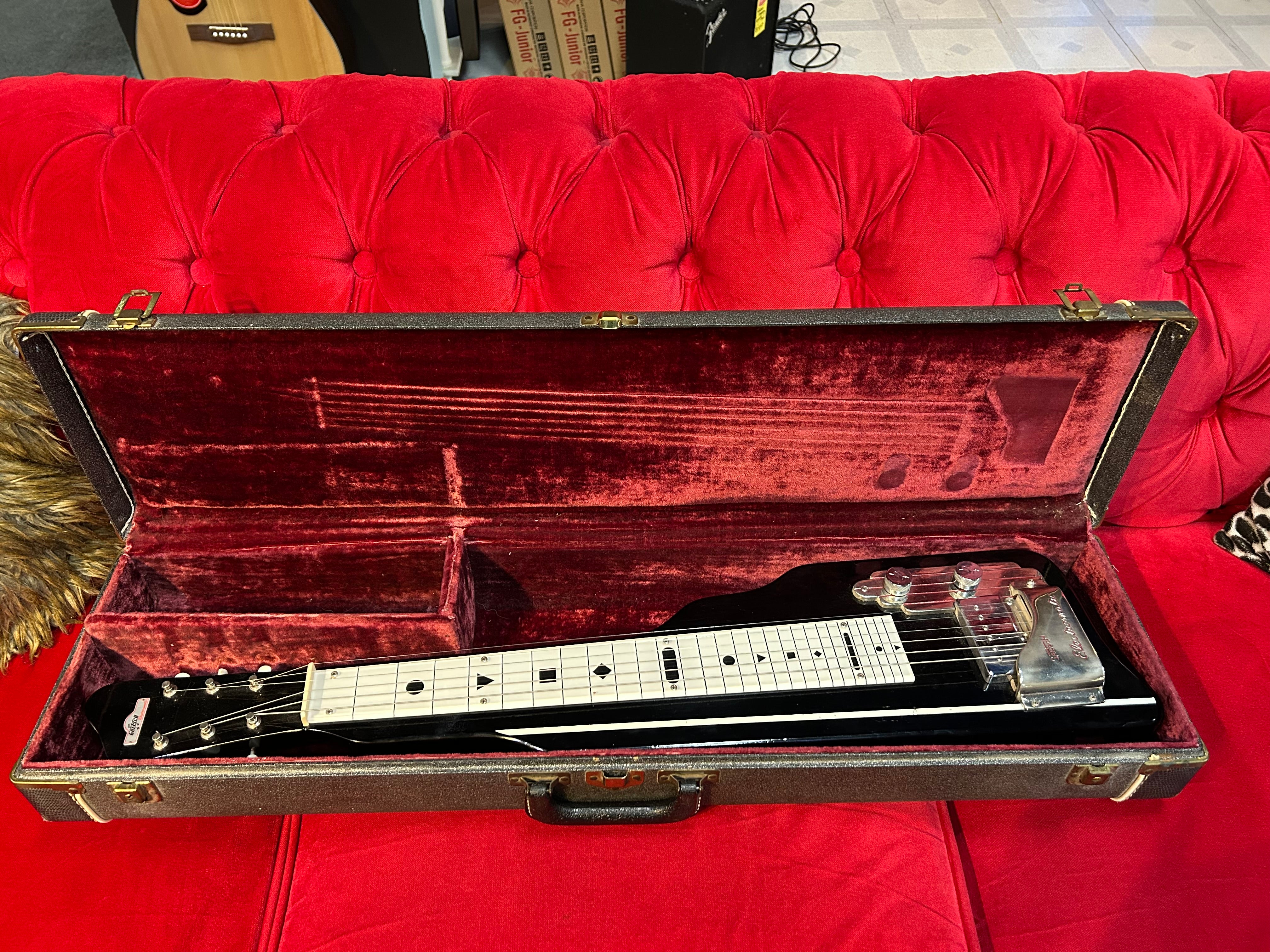 Gretsch 6147 Electromatic Lap Steel Guitar- Black w/Hardcase (Pre-Owned)