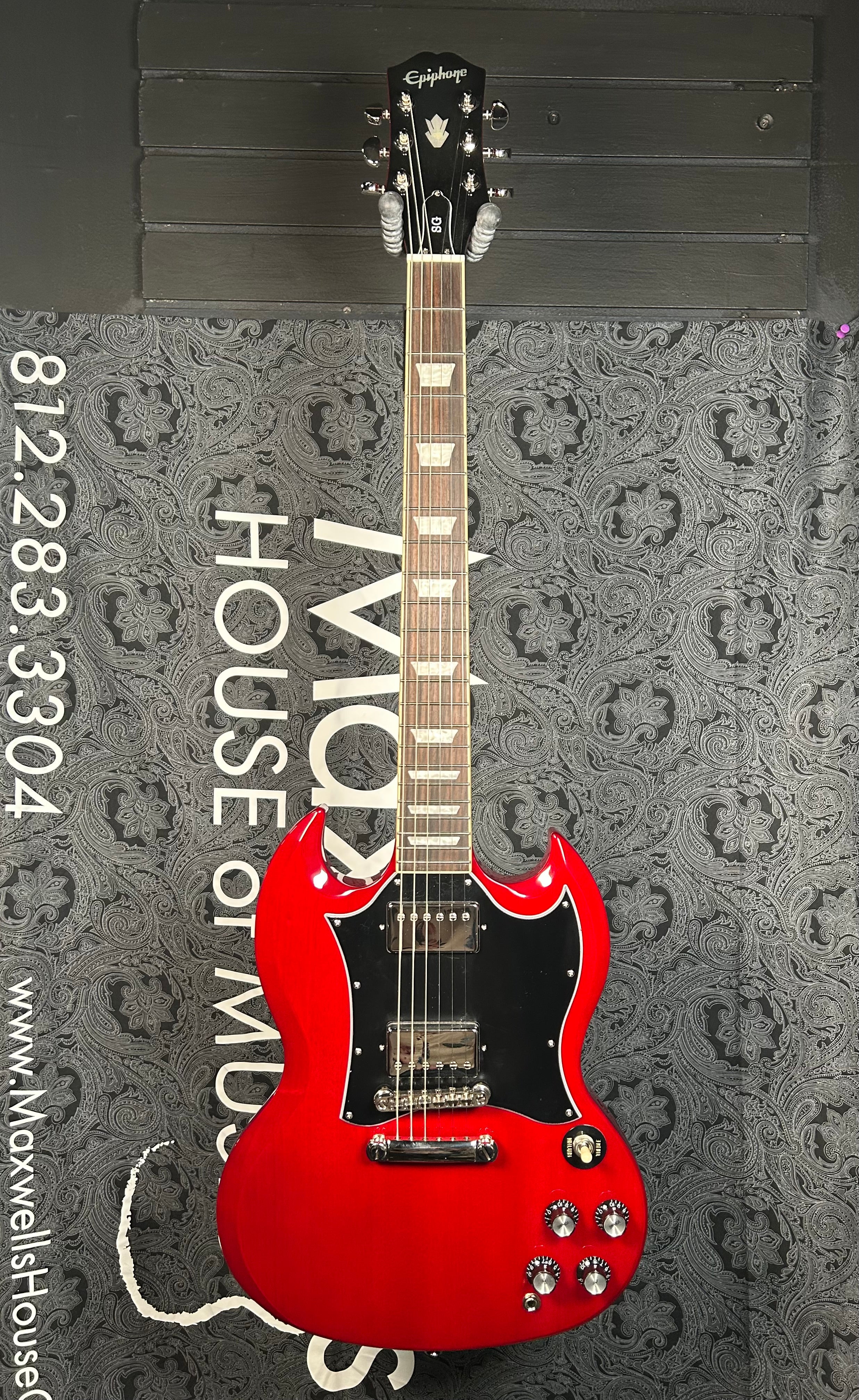 Epiphone SG Standard Electric Guitar - Cherry