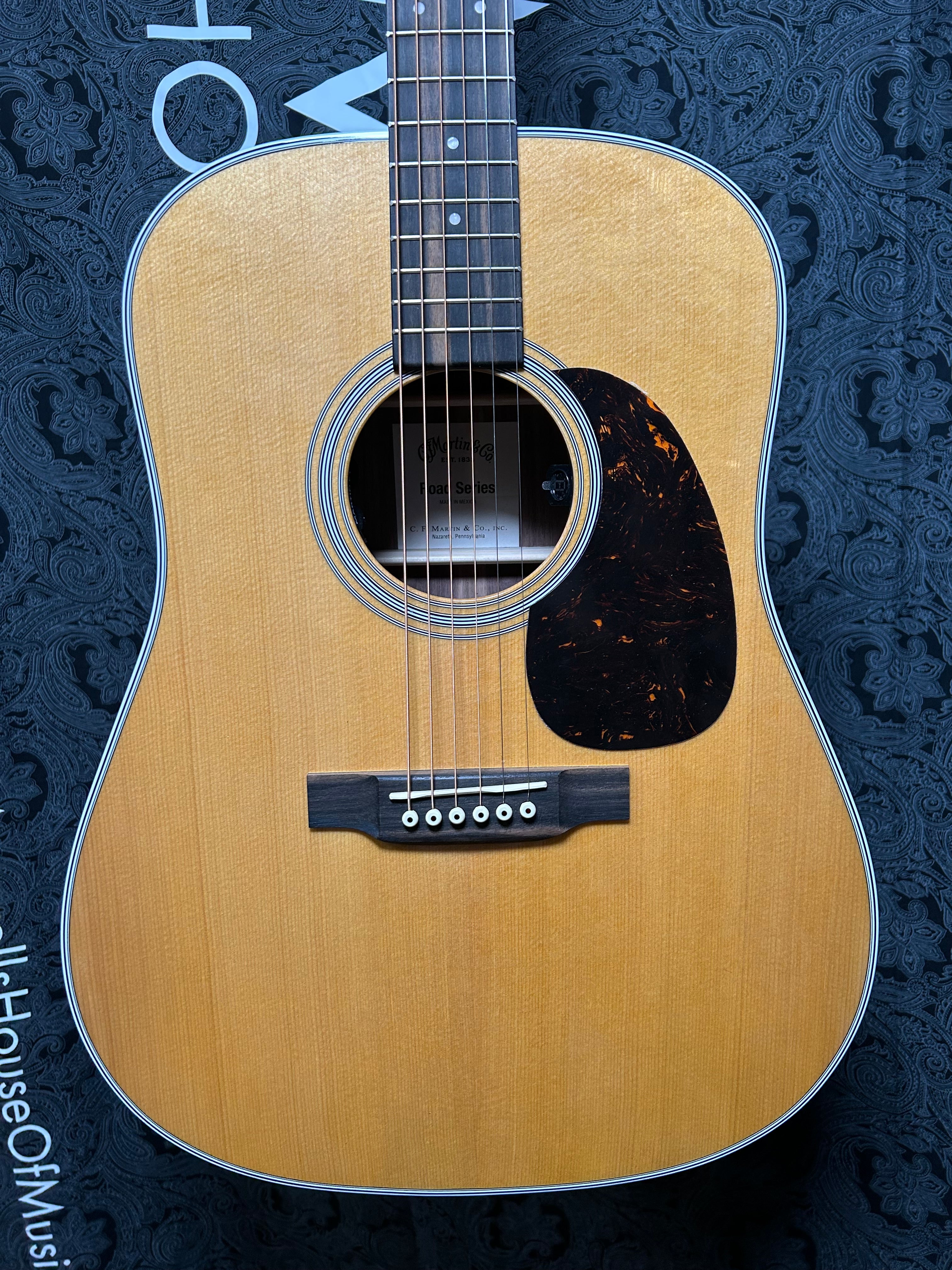 Martin Road Series D-13E Retro Walnut Acoustic-electric Guitar - Natural Aging Toner