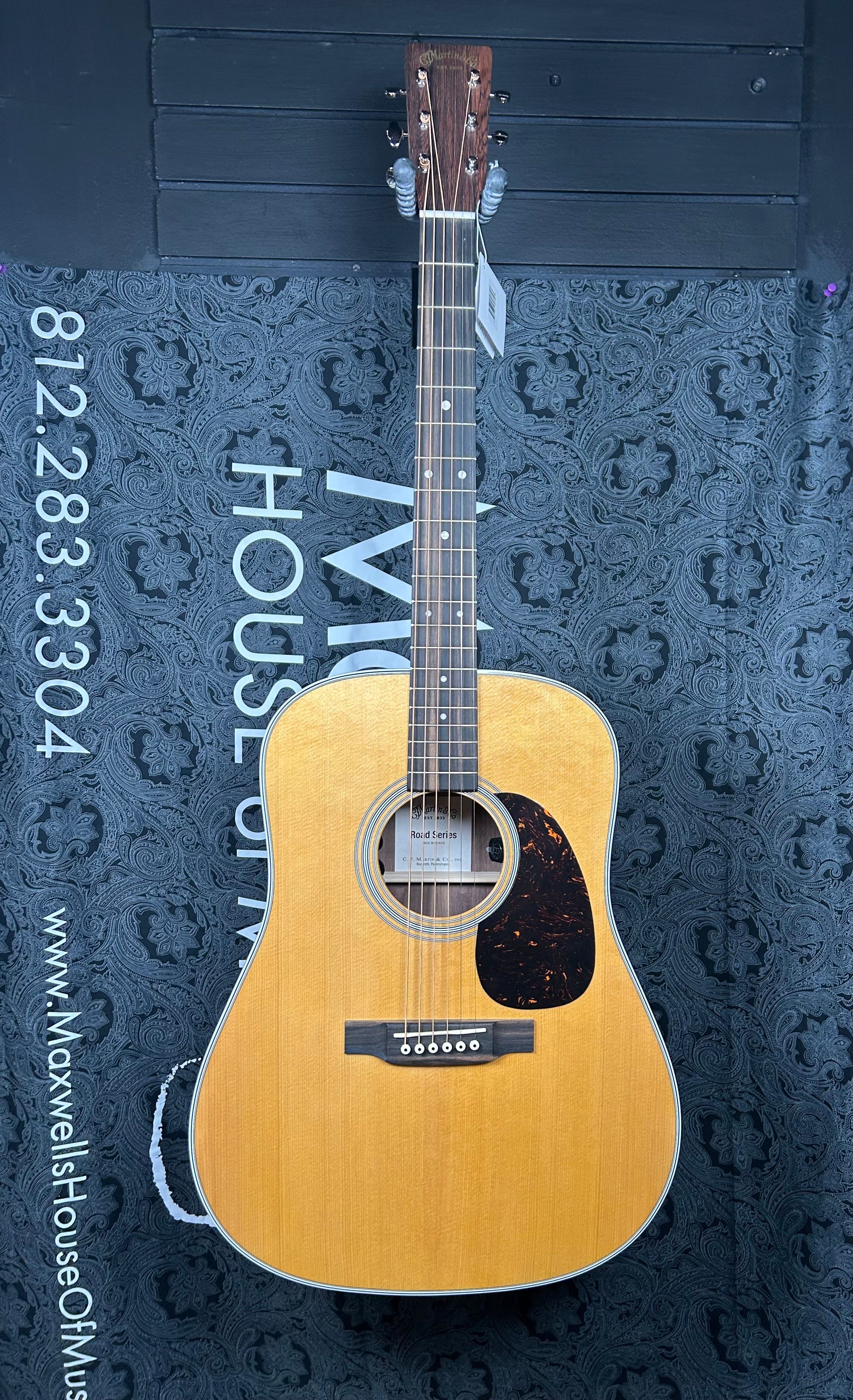 Martin Road Series D-13E Retro Walnut Acoustic-electric Guitar - Natural Aging Toner
