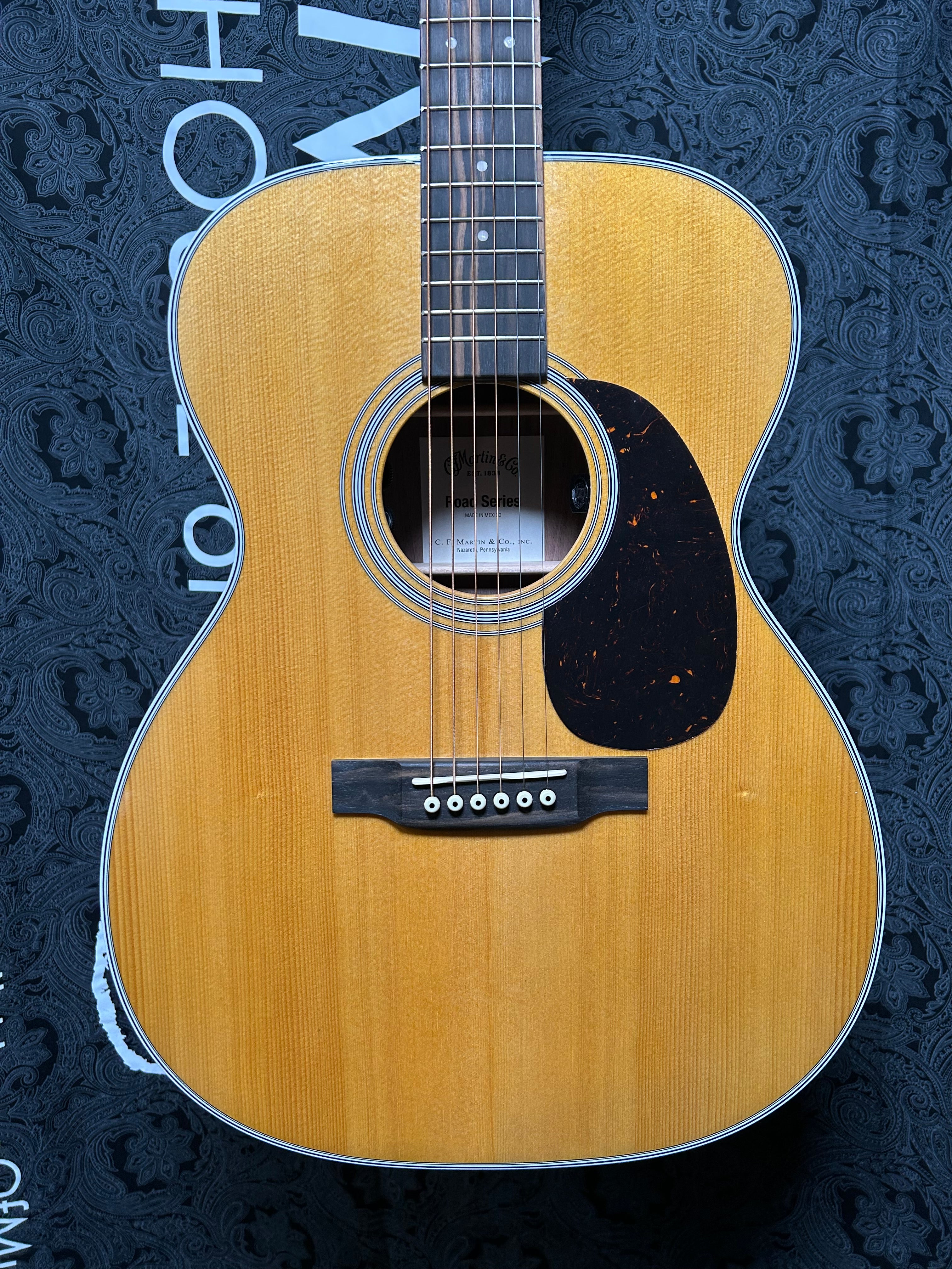 Martin Road Series 000-13E Retro Walnut Acoustic-electric Guitar - Natural Aging Toner