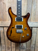 PRS Paul Reed Smith CE 24 Semi-Hollow Electric Guitar - Faded Black Amber