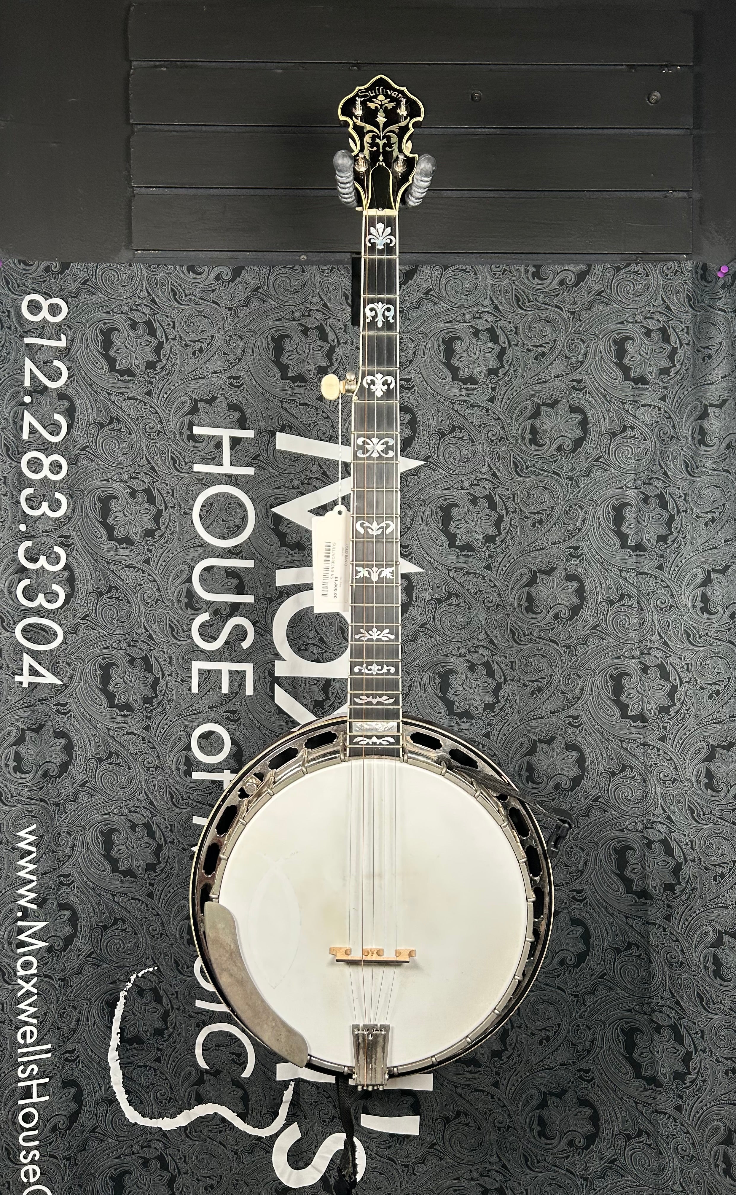 Sullivan Greenbrier Banjo w/Hardshell Case (Pre-Owned)