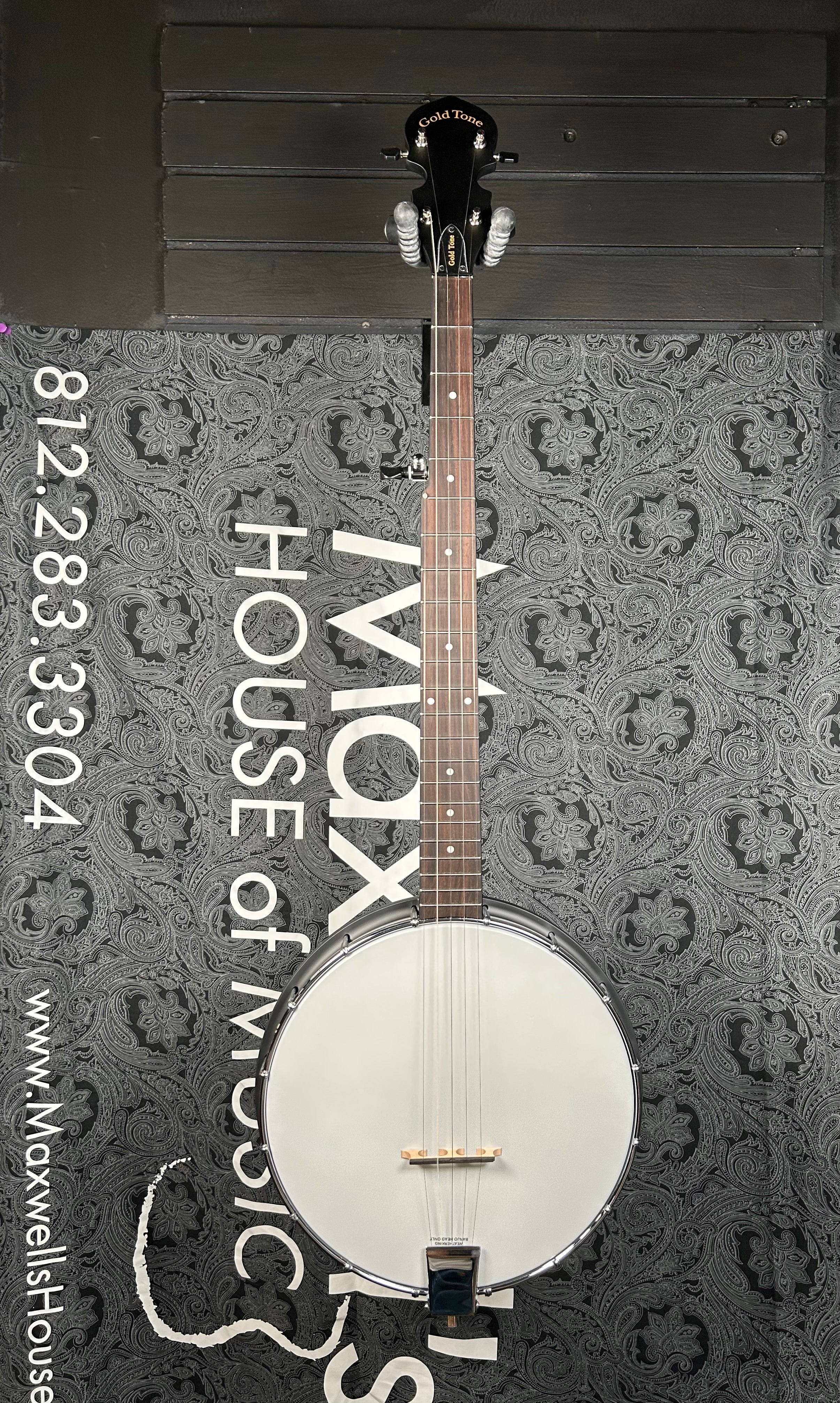 Gold Tone Acoustic Composite 5-String Openback Banjo with Gig Bag
