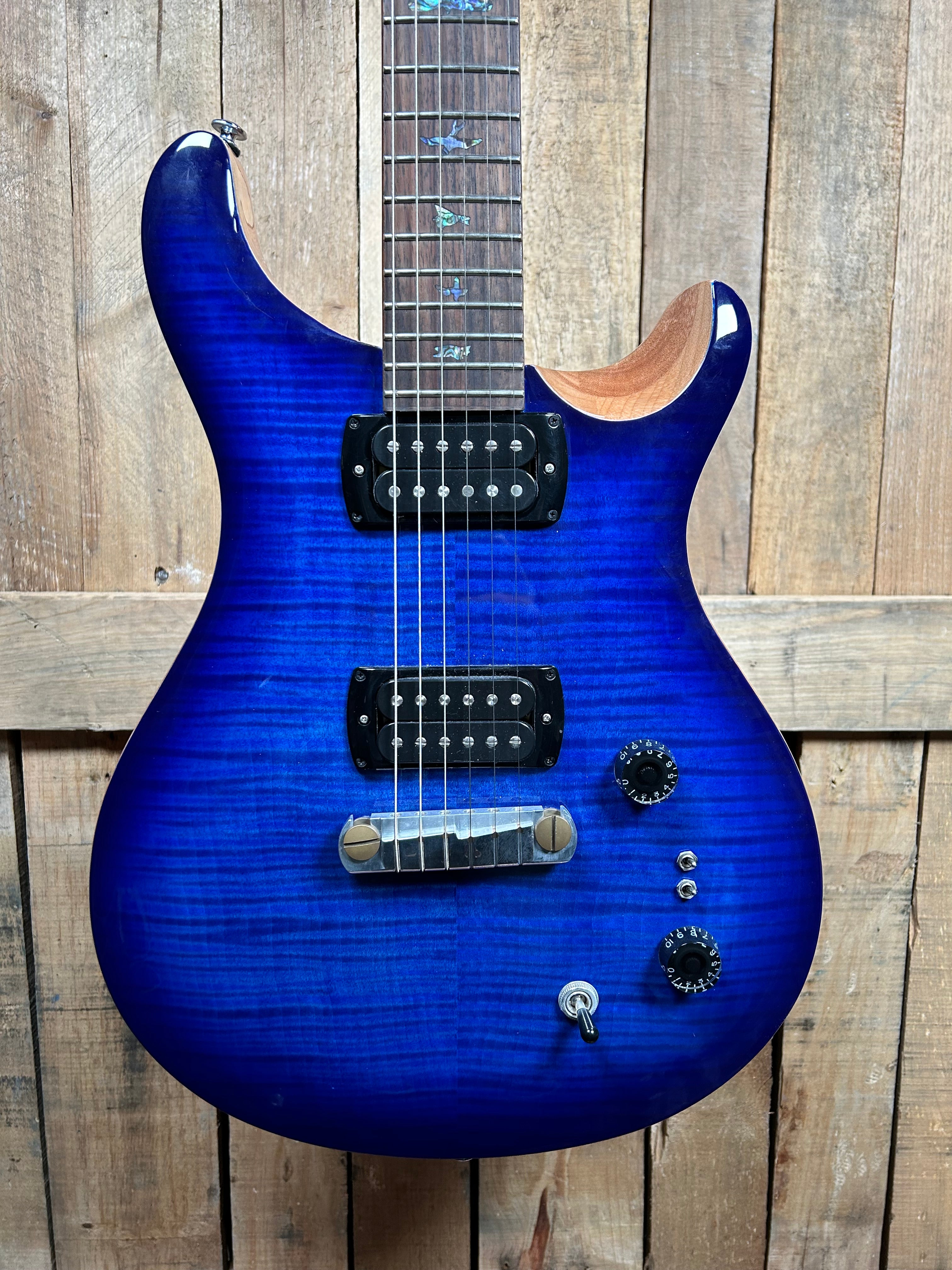PRS SE Paul's Guitar - Faded Blue – Maxwell's House of Music