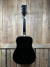 Yamaha FG-TA TransAcoustic Dreadnought Acoustic-electric Guitar - Black