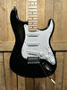 Squier Sonic Stratocaster Electric Guitar - Black with Maple Fingerboard