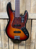 Fender American Professional II Jazz Bass Fretless - 3 Color Sunburst with Rosewood Fingerboard