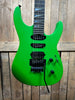 Jackson American Series Soloist SL3 Electric Guitar-Satin Slime Green
