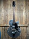 Gretsch G5420T Electromatic Classic Airline Silver Hollowbody Single-cut Electric Guitar with Bigsby