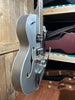 Gretsch G5420T Electromatic Classic Airline Silver Hollowbody Single-cut Electric Guitar with Bigsby