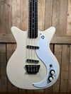 Danelectro 59DC Short Scale Bass Guitar-Vintage Cream