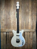 Danelectro 59DC Short Scale Bass Guitar-Vintage Cream