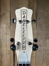 Danelectro 59DC Short Scale Bass Guitar-Vintage Cream