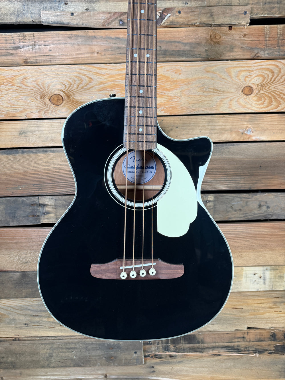 Fender California Deluxe Kingman Bass CE - Black