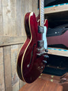 Epiphone Noel Gallagher Riviera Semi-hollow Electric Guitar - Dark Red Wine