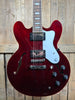 Epiphone Noel Gallagher Riviera Semi-hollow Electric Guitar - Dark Red Wine