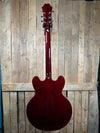 Epiphone Noel Gallagher Riviera Semi-hollow Electric Guitar - Dark Red Wine