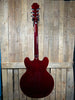 Epiphone Noel Gallagher Riviera Semi-hollow Electric Guitar - Dark Red Wine