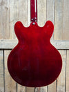 Epiphone Noel Gallagher Riviera Semi-hollow Electric Guitar - Dark Red Wine