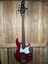 Yamaha BB235 5-String Electric Bass Guitar-Raspberry Red