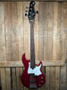 Yamaha BB235 5-String Electric Bass Guitar-Raspberry Red