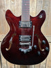 Guild SF1DC Semi-Hollow Electric Guitar-Red (Pre-Owned)