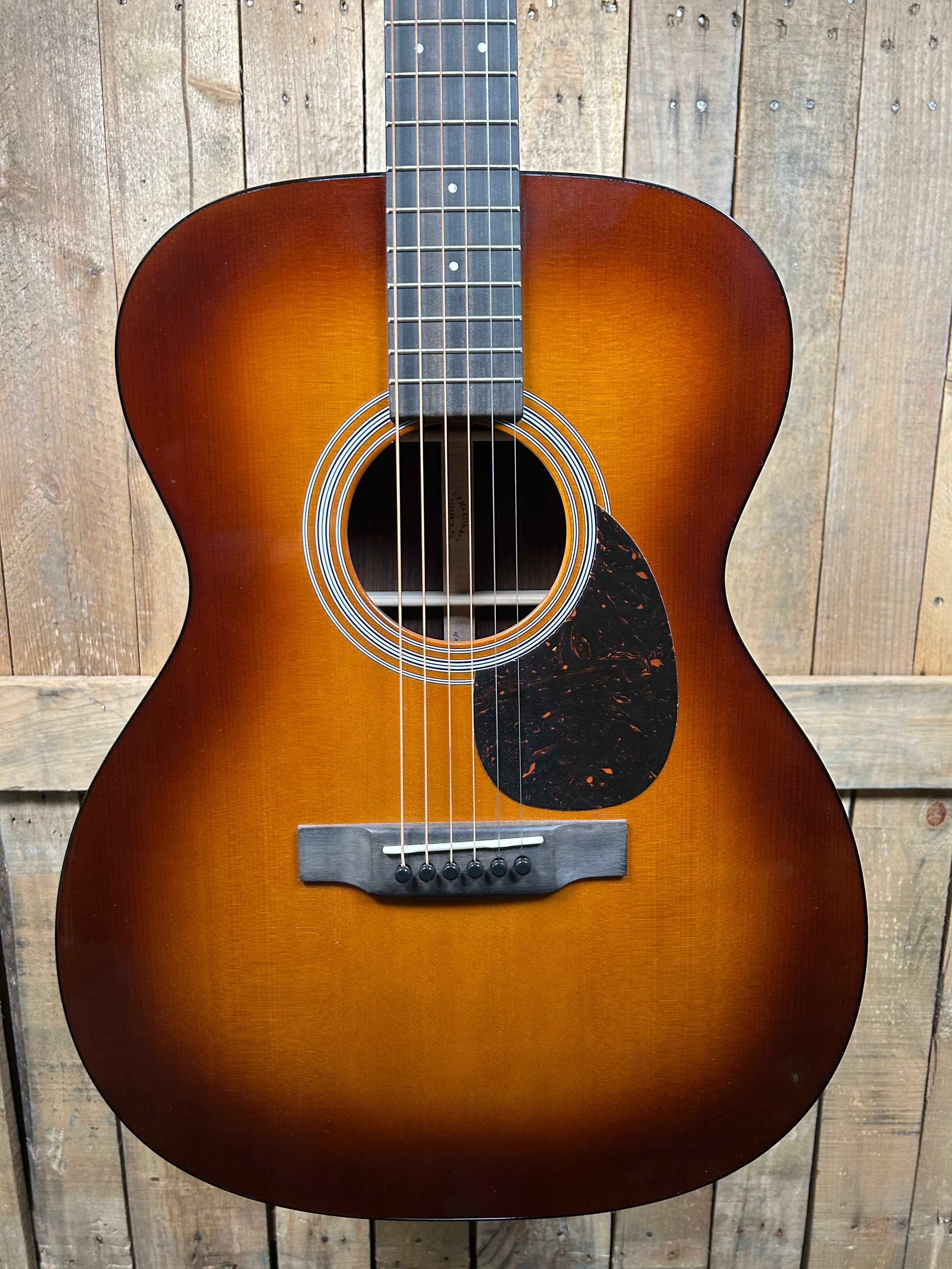 Martin OM-21 Standard Series Acoustic Guitar - Ambertone
