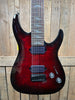 Schecter Omen Elite 7-String Electric Guitar-Black Cherry Burst (Pre-Owned)