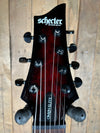 Schecter Omen Elite 7-String Electric Guitar-Black Cherry Burst (Pre-Owned)