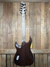 Schecter Omen Elite 7-String Electric Guitar-Black Cherry Burst (Pre-Owned)