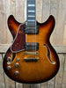 Ibanez Artcore Expressionist AS93FM Left-handed Semi-hollow Electric Guitar - Violin Sunburst