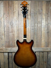 Ibanez Artcore Expressionist AS93FM Left-handed Semi-hollow Electric Guitar - Violin Sunburst