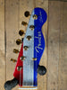 Fender Buck Owens Telecaster Electric Guitar - Red, Silver, and Blue Sparkle