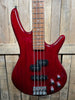 Ibanez Gio GSR200TR Bass Guitar - Transparent Red