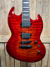 LTD Viper 1000 Electric Guitar-Tiger Eye Sunburst (Pre-Owned)